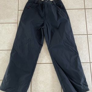 Men’s medium Obermeyer ski pants, black
